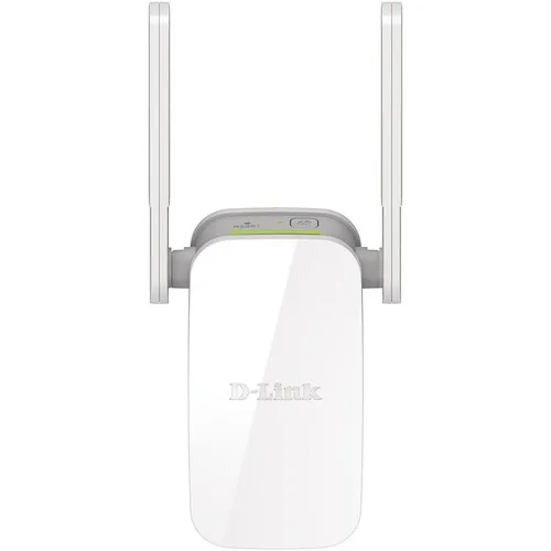 Wireless AC 750 Dual Band (11a/b/g/n/ac) Range Extender, wall plug design, 2 external antennas,1KV Surge/ 6KV ESD protection,UK plug