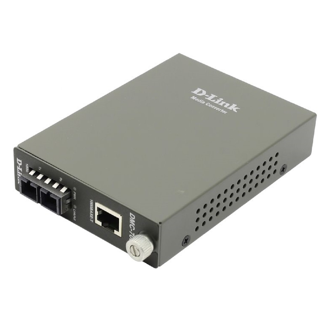 1000Base-T UTP to 1000Base-SX MM SC Gigabit Fiber Media Converter (Up to 550m)