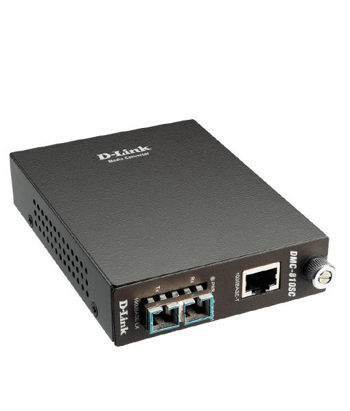 1000Base-T UTP to 1000Base-LX SM SC Gigabit Fiber Media Converter (Up to 10km)