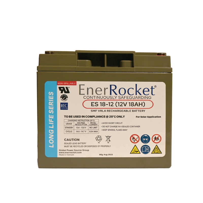 Enerocket 12V 18AH Battery