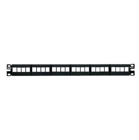 NetKey® Patch Panel, 24 Port, 1 RU, BL